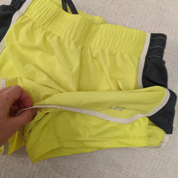 RUNNING SHORTS! Bright yellow and gray - Picture 2 of 6